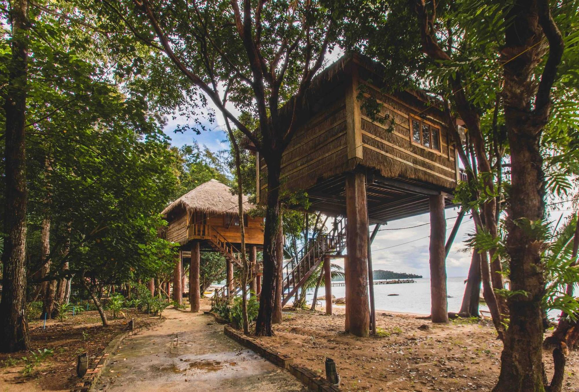 Tree House Bungalows Kaoh Touch Exterior photo