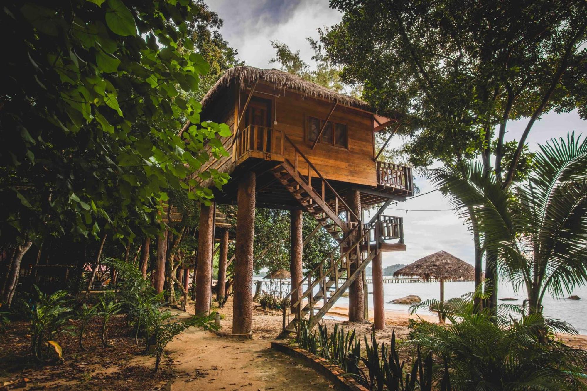 Tree House Bungalows Kaoh Touch Exterior photo